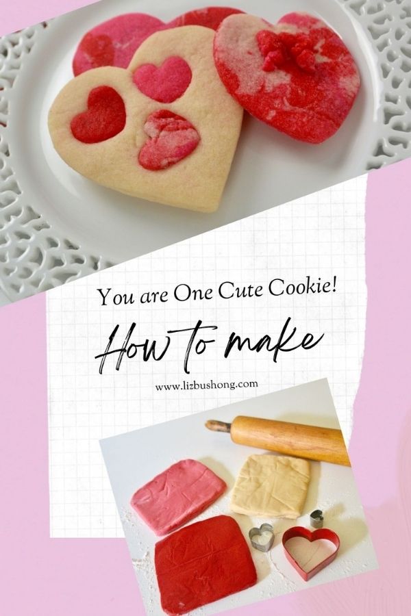 How to make Valentine One Cute Cookie Lizbushong.com