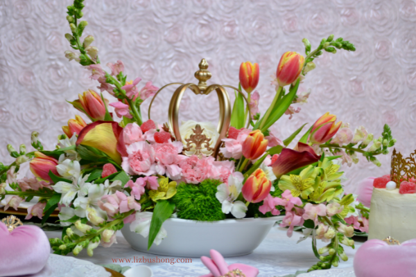 How to set Crowning Table with Centerpiece lizbushong.com