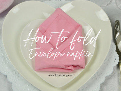 How to make envelope napkin fold lizbushong.com