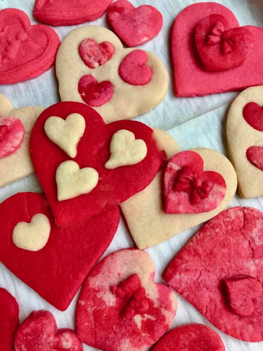 How to make Valentine Butter Cookies lizbushong.com