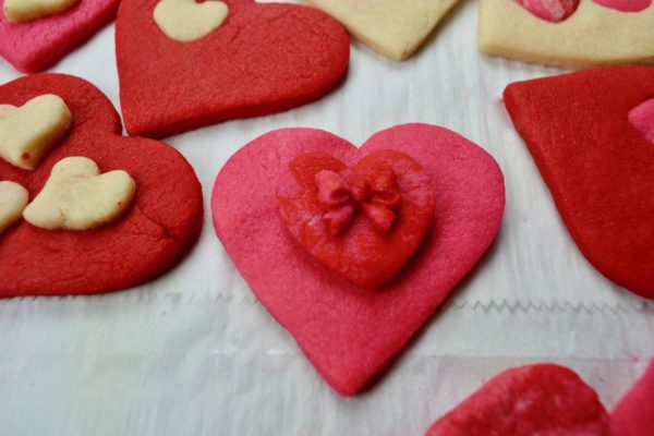 Valentine Butter Cookies lizbushong.com