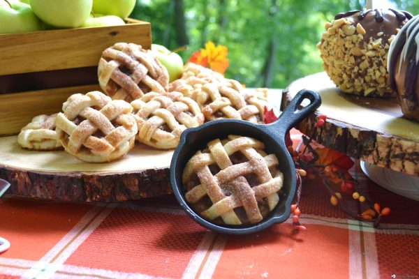 Caramel Apple Walnut Cookie Recipe lizbushong.com