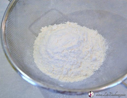 Sifting flour for madeleines or chocolate angel food cake lizbushong.com