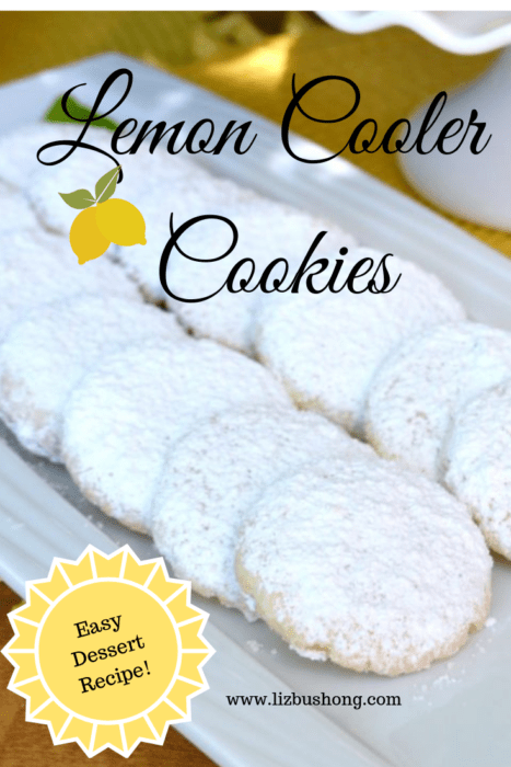 Lemon cooler Cookies lizbushong.com