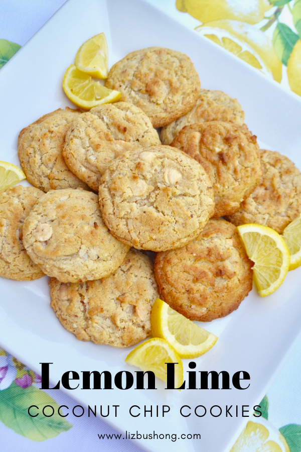How to make lemon lime coconut cashew cookies lizbushong.com