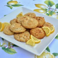 LemonLime Coconut Cashew Cookies Recipe lizbushong.com