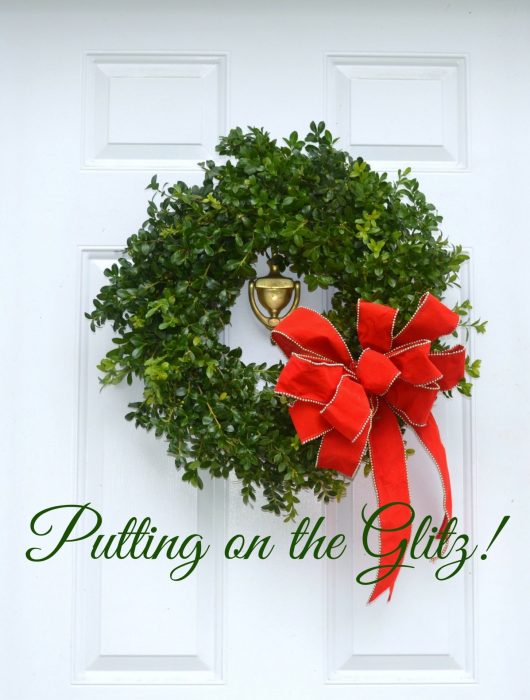 How to make Christmas Living Boxwood Wreath for Front door