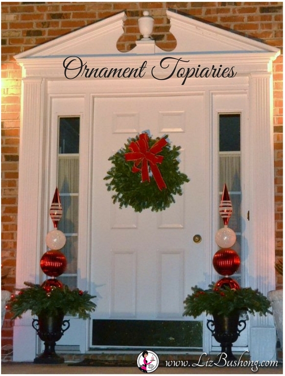 How to Make Ornament Topiary