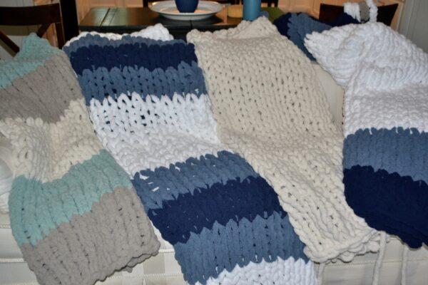 Chunky Blanket Weekend Success lizbushong.com