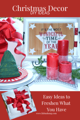 Christmas Decor Remake ideas lizbushong.com