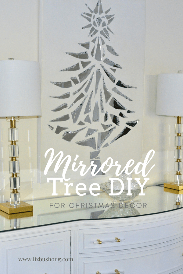 Gold white diningroom Decor lizbushong.com-mirrored diy