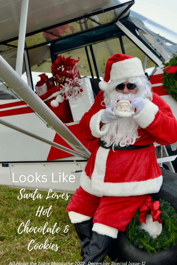 Santa's Flying South for Hot Chocolate lizbushong.com