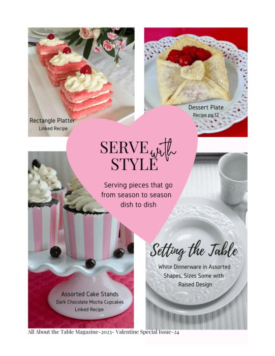 Valentine Issue 2023 All about the table magazine-preview serve with style lizbushong.com