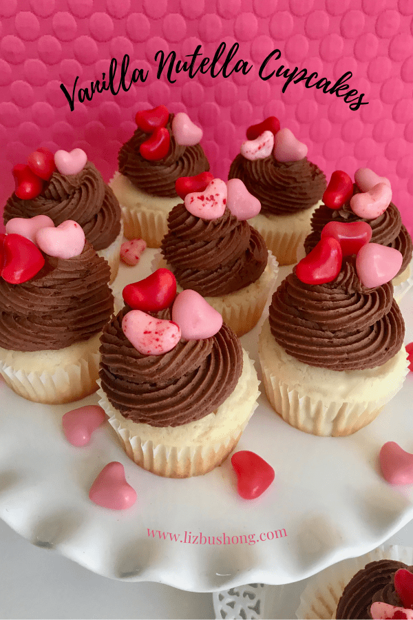 How to make vanilla nutella cupcakes lizbushong.com