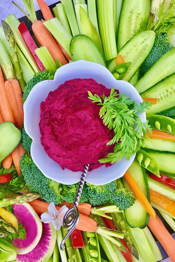 How to Make Beet Hummus lizbushong.com