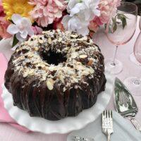 How to make Dark Chocolate Mounds Bundt Cake lizbushong.Com