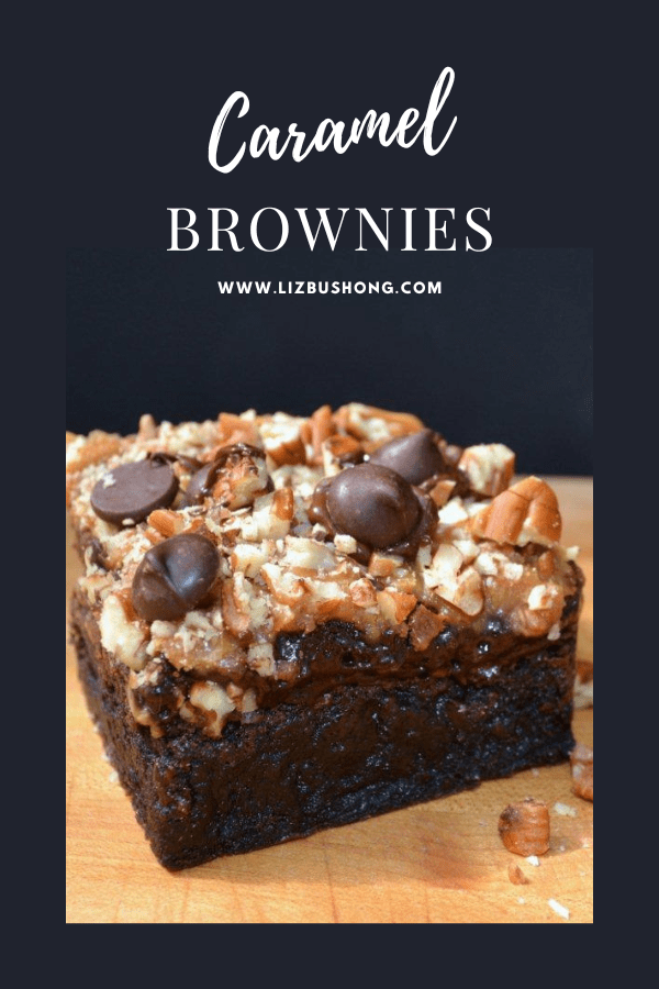 How to make Caramel Brownie Pecan Dessert lizbushong.com