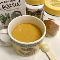 How to make Healthy Golden Milk Latte lizbushong.com