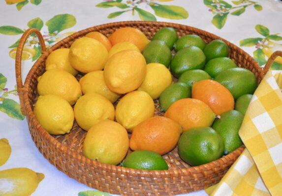 Lemons in a basket large lizbushong.com