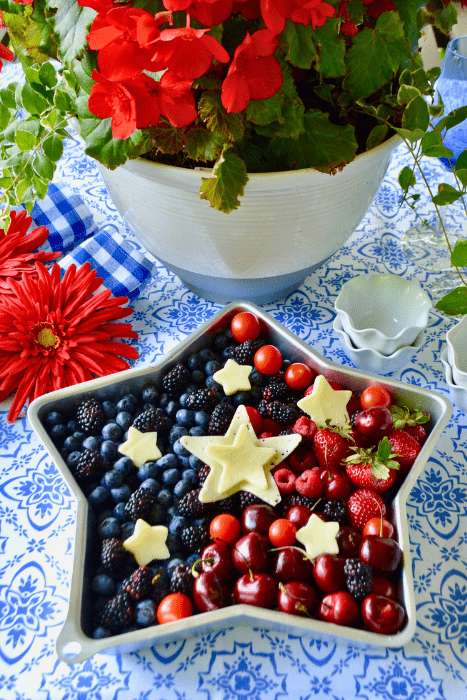How to make Fresh Fruit Medley in star baking pan lizbushong.com