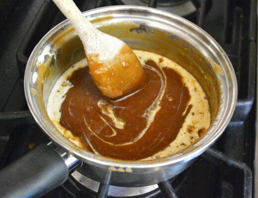 Adding cream to caramel sauce lizbushong.com