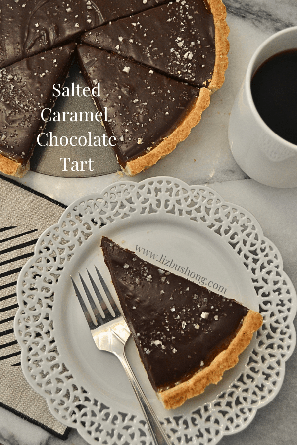 How to make a salted caramel chocolate tart lizbushong.com