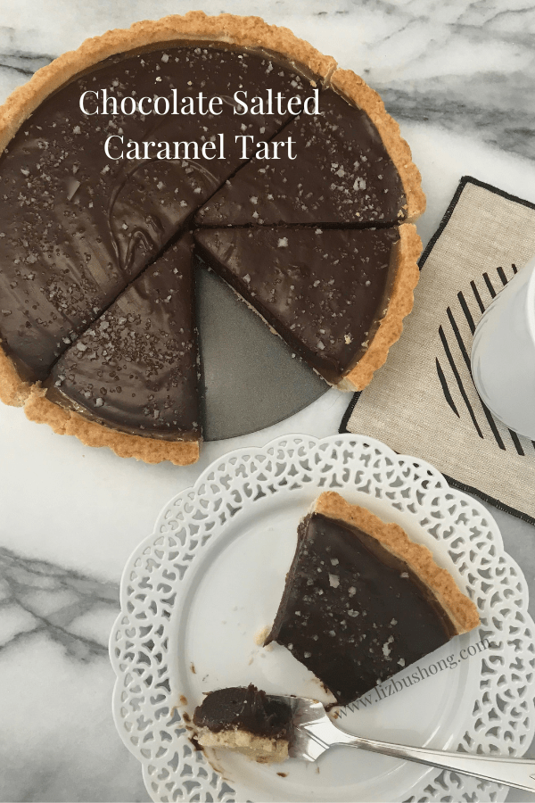 How to make chocolate caramel tart with sea salt lizbushong.com