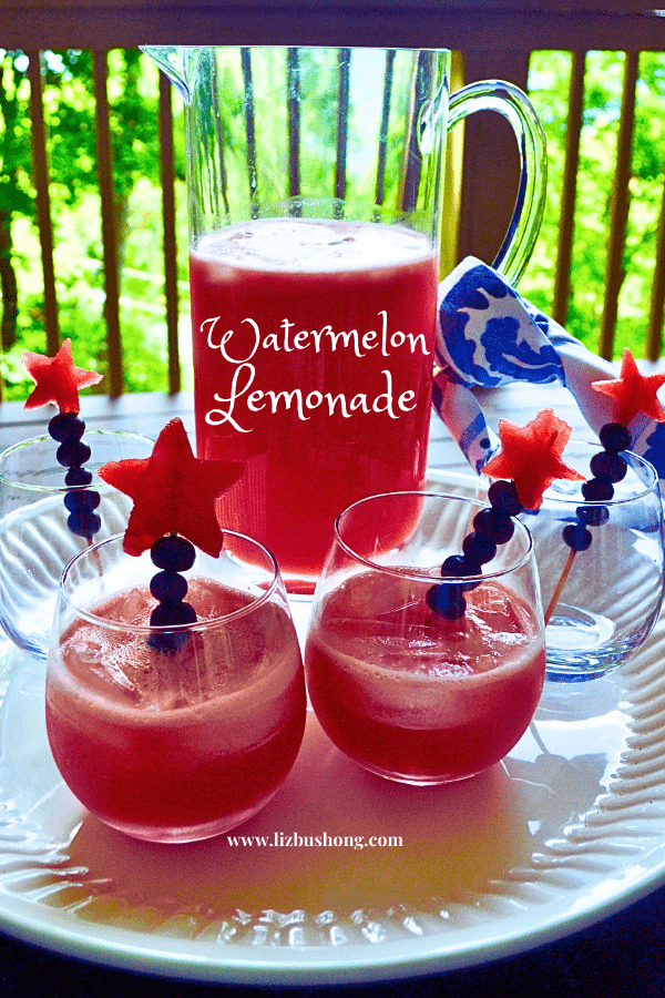 Making lemonade watermelon sip for summer entertaining lizbushong.com