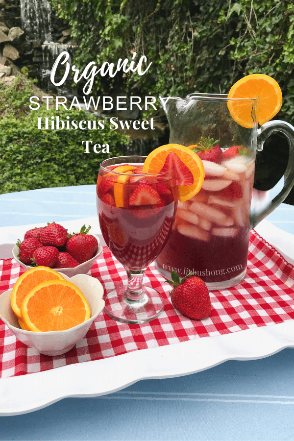 How to make Strawberry Hibiscus orange tea lizbushong.com