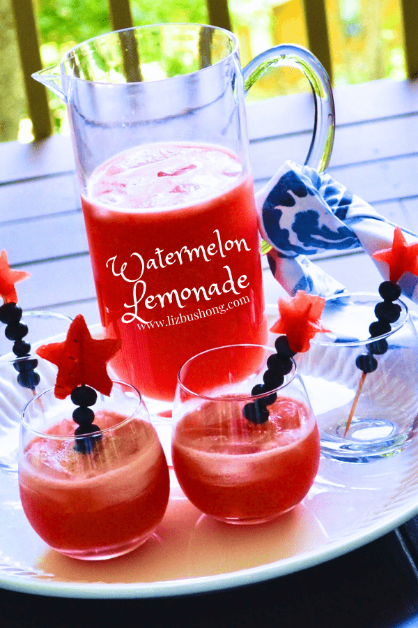 How to make Watermelon lemonade lizbushong.com