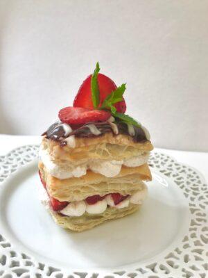 How to make Strawberry Napoleon single photo lizbushong.com