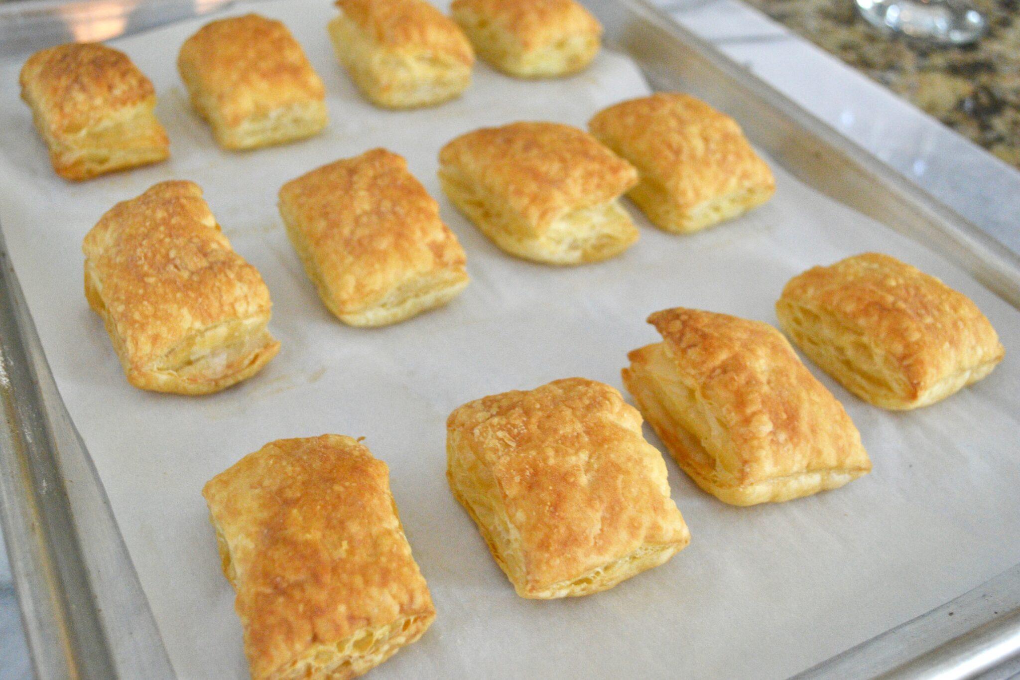Mini Strawberry Napoleons pastry shells Liz Bushong