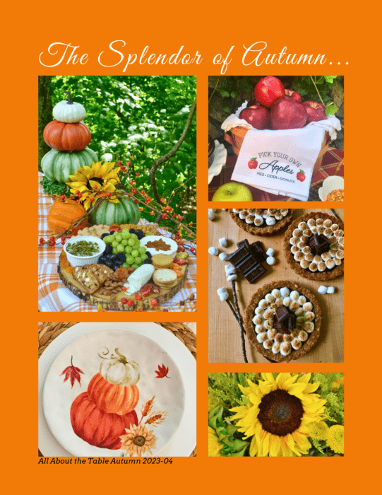 Autumn Collage preview all about the table magazine lizbushong.com