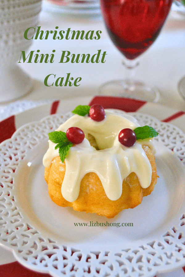 How to make mini Lemon Bundt cakes lizbushong.com