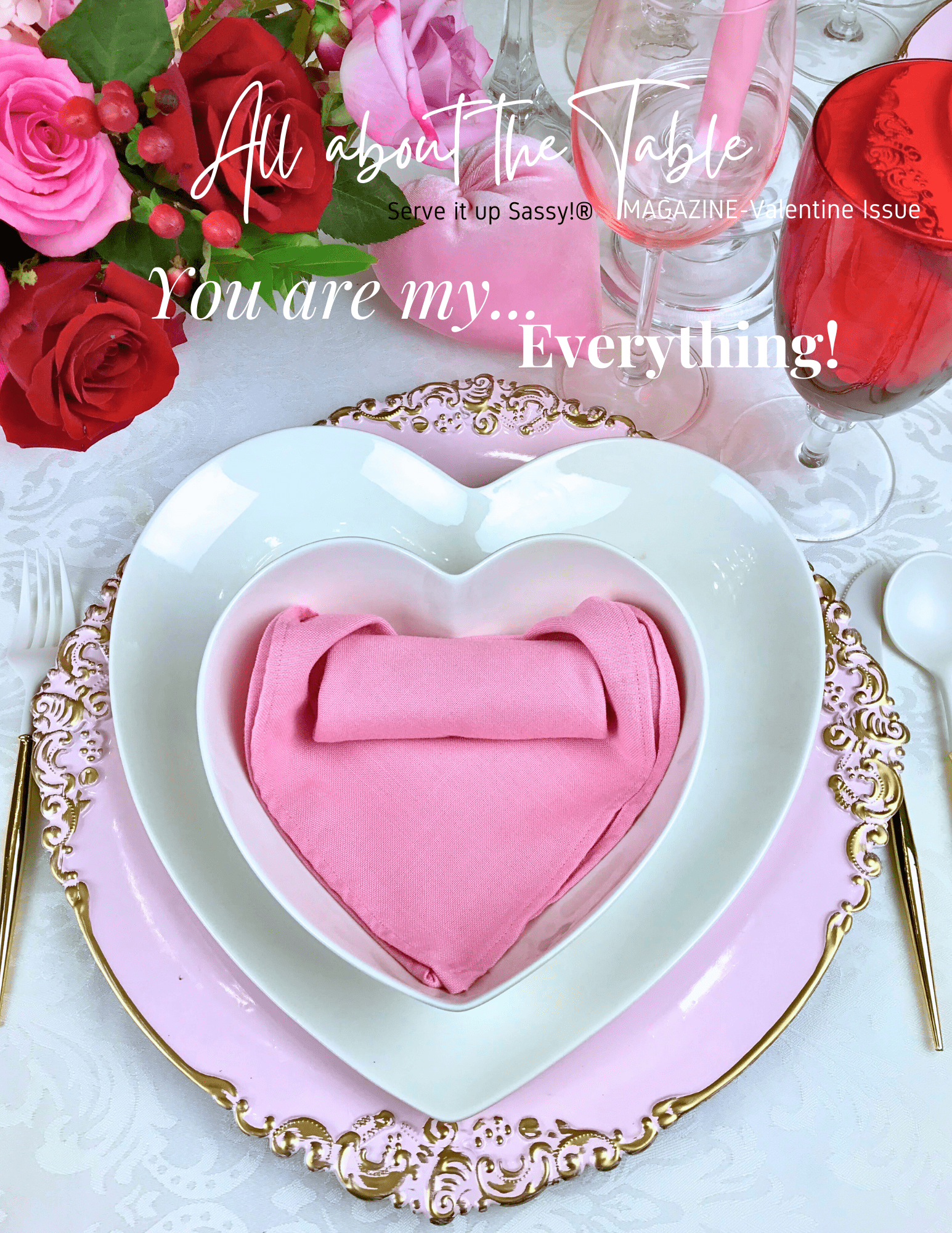 All About the Table Digital Magazine Cover lizbushong.com