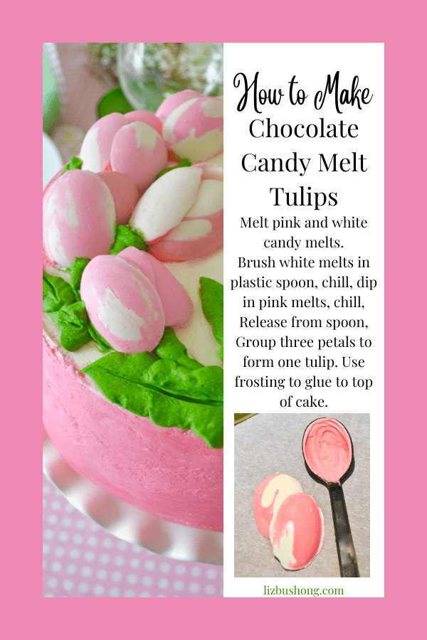 How to make Candy Tulips for Vertical Cake lizbushong.com
