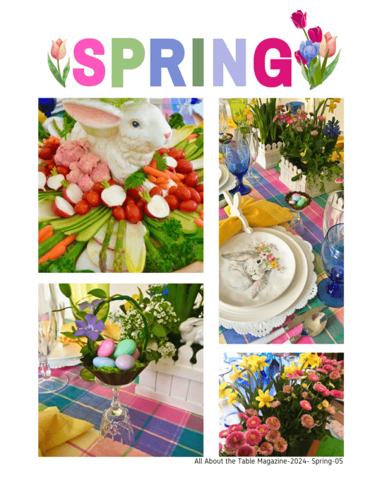 Preview Spring Collage All About the Table Issue 2024