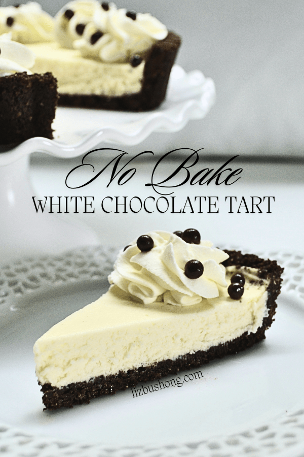 How to Make No Bake White Chocolate Tart lizbushong.com