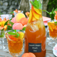 How to Make Sweet Ginger Tea for Two as a Summer Sip-lizbushong.com