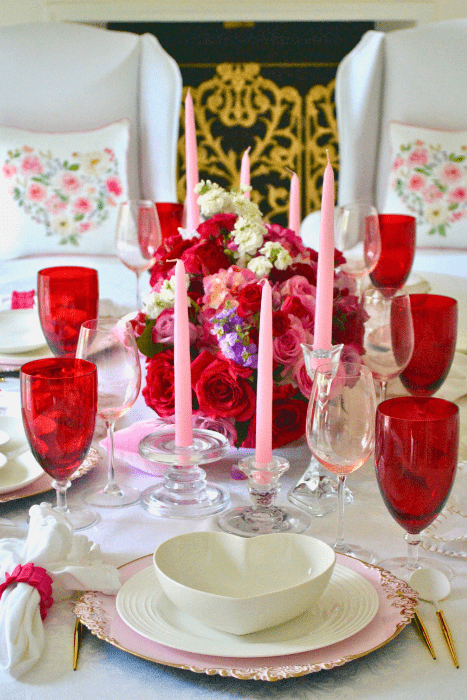 How to set Valentine Table