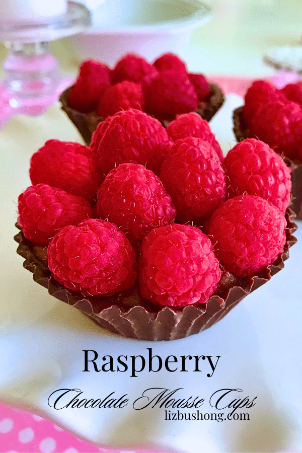 Raspberry Chocolate Mousse Cup Dessert