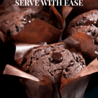 How to make dark chocolate walnut zucchini cupcakes or muffins lizbushong.com