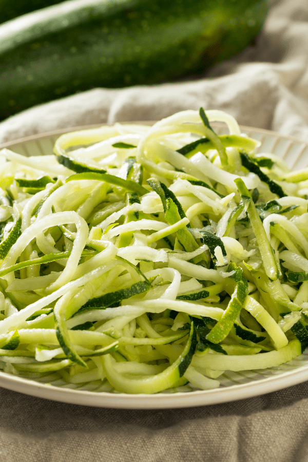 How to grate zucchini for cupcakes