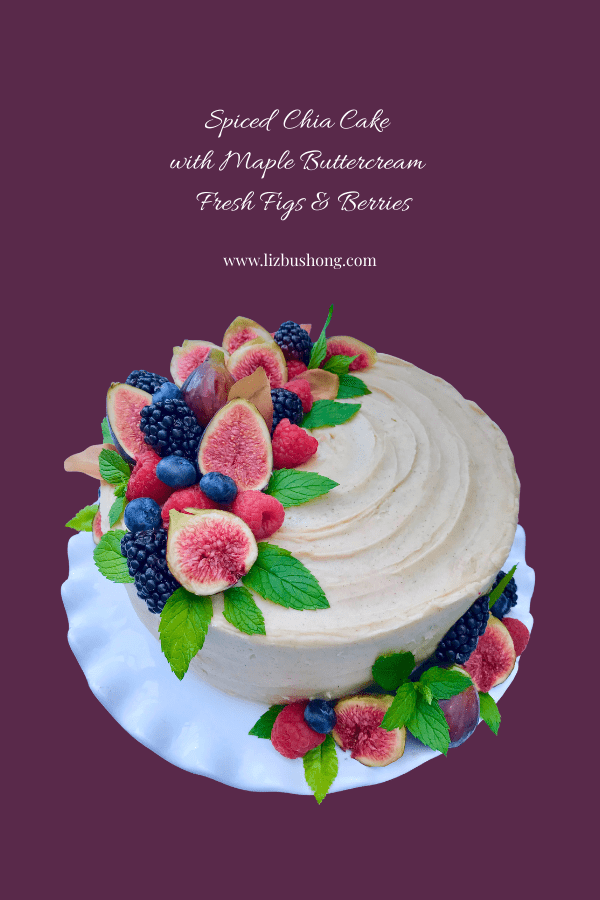 How to make chia spiced cake lizbushong.com