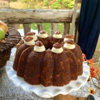 How to make Apple bundt cake with brown sugar glaze lizbushong.com