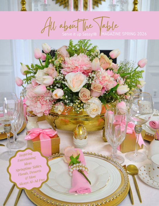 All About the Table Magazine Spring issue Cover lizbushong.com