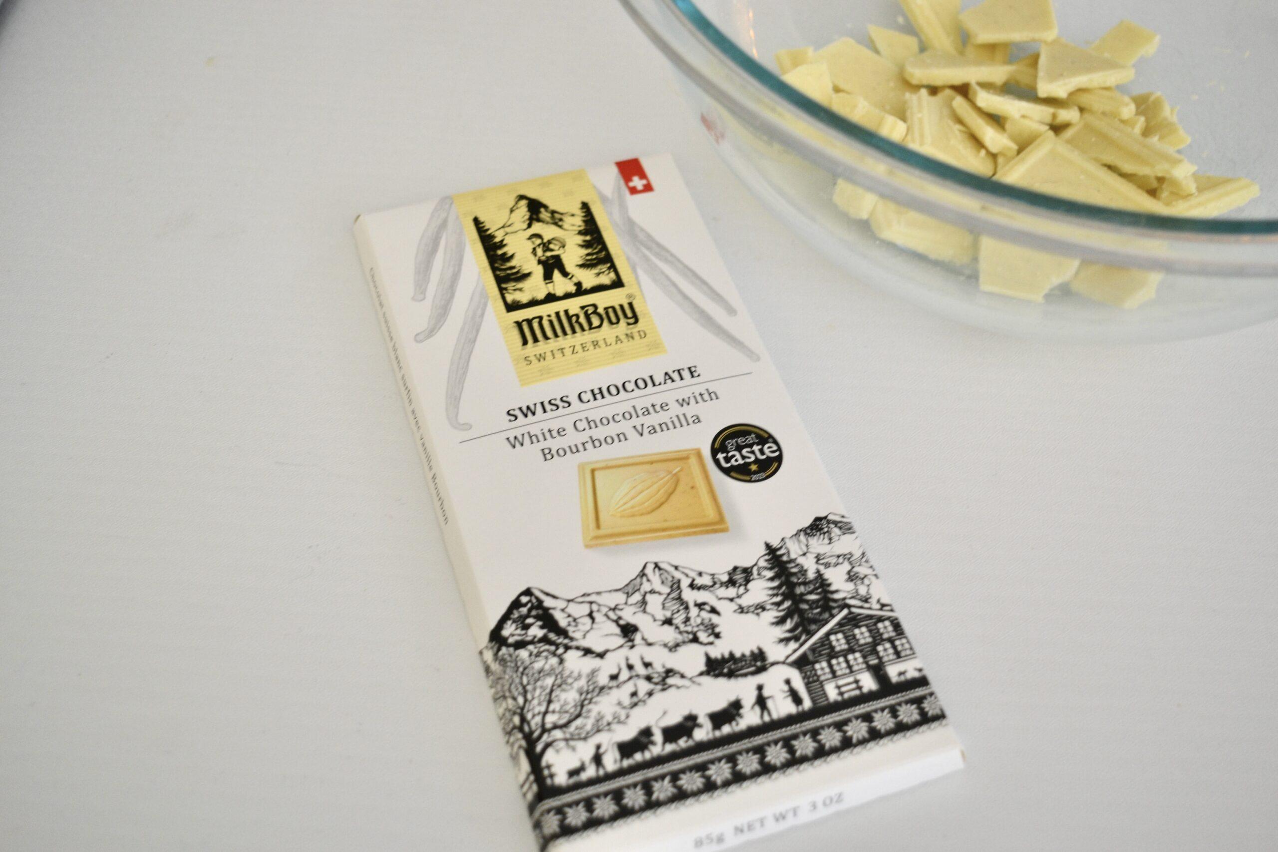 White Chocolate Bar Milk Boy Brand lizbushong.com