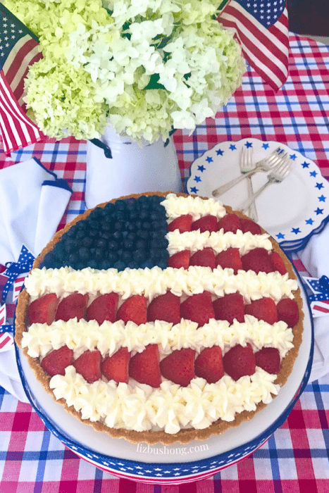 250th Celebration 4th of July charcuterie board/table lizbushong.com